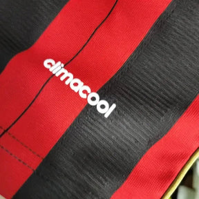 "Camisa AC Milan Retrô 2013/14 - Torcedor Masculina Manga Longa - Netmantos"