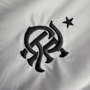 "Camisa Flamengo Away 24/25 - Torcedor Infantil Branca - Netmantos"