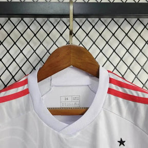 "Camisa Flamengo Away 24/25 - Torcedor Infantil Branca - Netmantos"