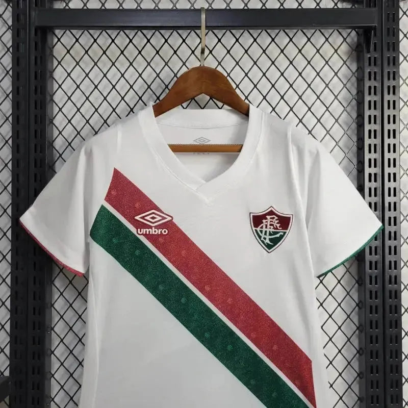 "Camisa Fluminense Away 24/25 - Torcedor Feminina Branca - Netmantos"