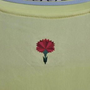 "Camisa Espanha Away 24/25 - Torcedor Infantil Amarela - Netmantos"