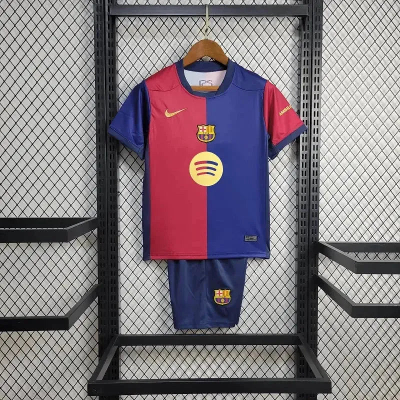 "Camisa Barcelona Home 24/25 - Torcedor Infantil - Netmantos"