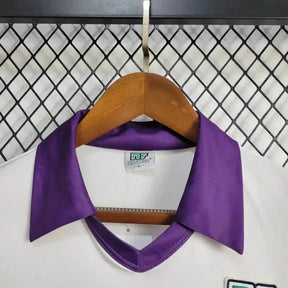 "Camisa Fiorentina Away Retrô 1984/85 - Torcedor Masculina Branca OPEL - Netmantos"