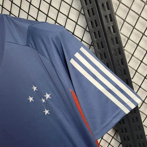 "Camisa Cruzeiro Treino 24/25 - Torcedor Masculina Azul - Netmantos"