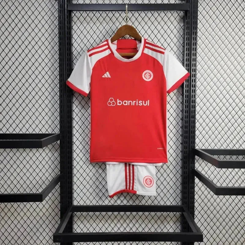 "Camisa Sport Club Internacional Home 24/25 - Torcedor Infantil Vermelha - Netmantos"