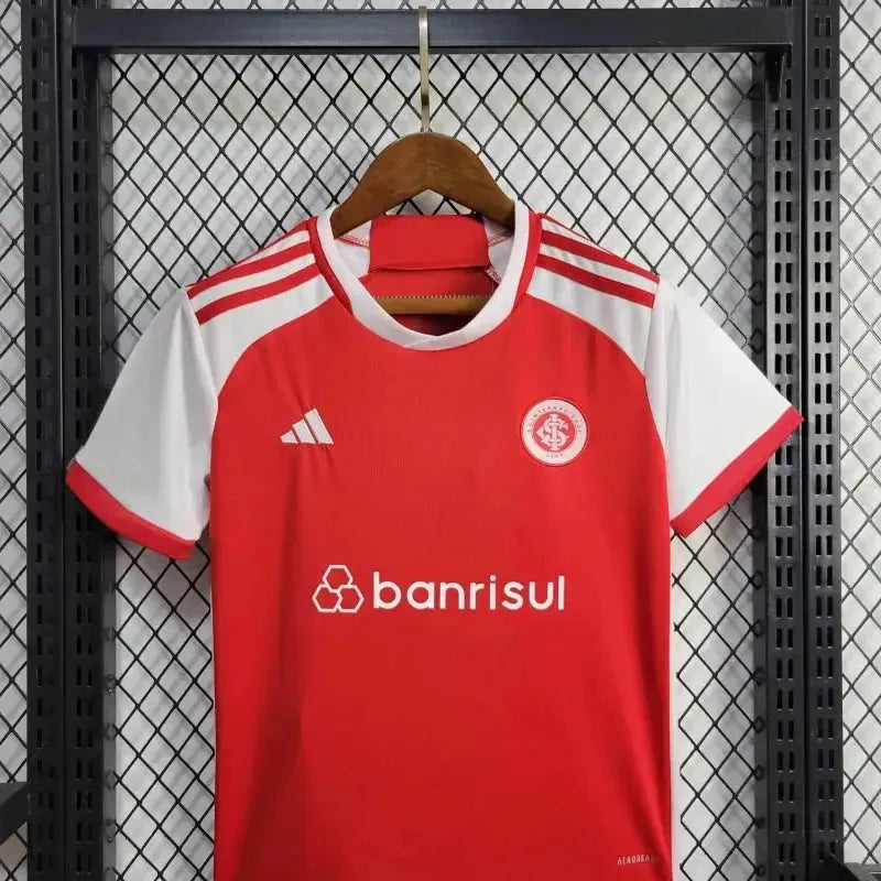 "Camisa Sport Club Internacional Home 24/25 - Torcedor Infantil Vermelha - Netmantos"