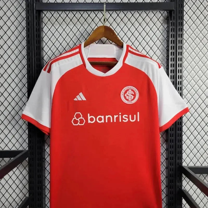 "Camisa Sport Club Internacional Home 24/25 - Torcedor Masculina Vermelha - Netmantos"