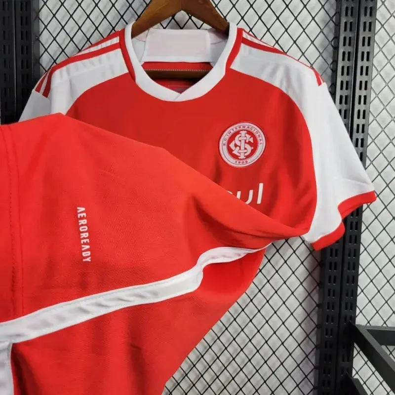 "Camisa Sport Club Internacional Home 24/25 - Torcedor Masculina Vermelha - Netmantos"