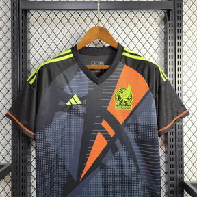 "Camisa México Goleiro 24/25 - Torcedor Masculina Preta - Netmantos"