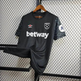 "Camisa West Ham Away 2 24/25 - Torcedor Masculina Preta - Netmantos"