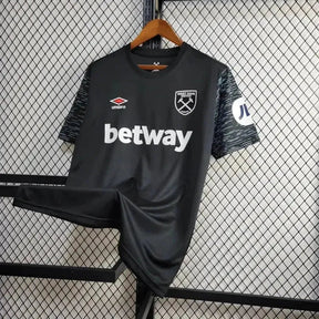 "Camisa West Ham Away 2 24/25 - Torcedor Masculina Preta - Netmantos"