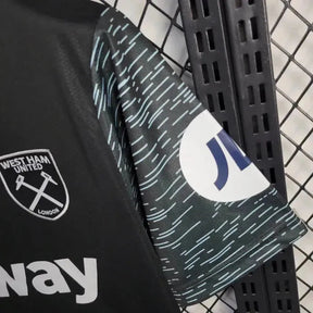 "Camisa West Ham Away 2 24/25 - Torcedor Masculina Preta - Netmantos"