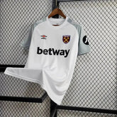 "Camisa West Ham Away 24/25 - Torcedor Masculina Branca - Netmantos"