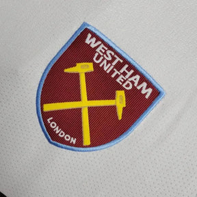 "Camisa West Ham Away 24/25 - Torcedor Masculina Branca - Netmantos"