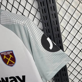 "Camisa West Ham Away 24/25 - Torcedor Masculina Branca - Netmantos"