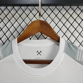"Camisa West Ham Away 24/25 - Torcedor Masculina Branca - Netmantos"