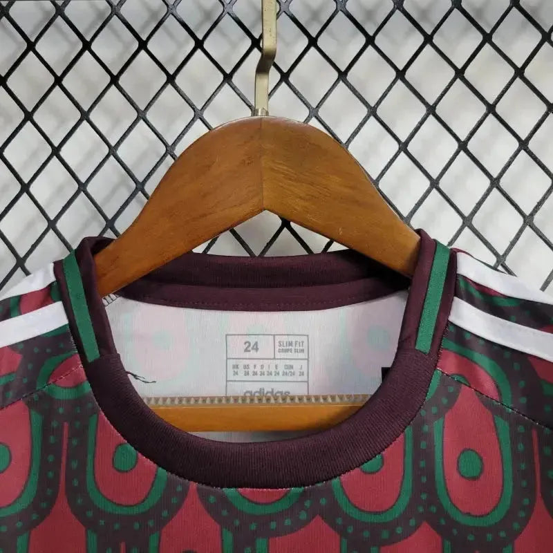 "Camisa México Home 24/25 - Torcedor Infantil Vermelha - Netmantos"