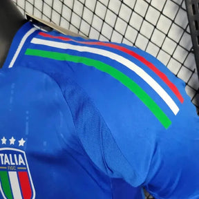 "Camisa Itália Home 24/25 - Jogador Masculina Azul - Netmantos"