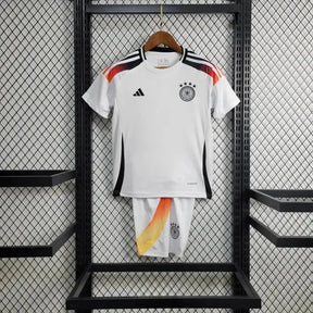 "Camisa Alemanha Home 24/25 - Torcedor Infantil Branca e Laranja - Netmantos"