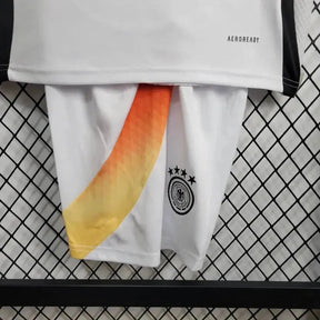 "Camisa Alemanha Home 24/25 - Torcedor Infantil Branca e Laranja - Netmantos"