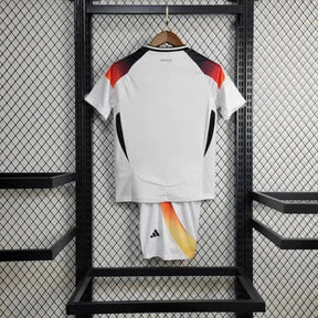 "Camisa Alemanha Home 24/25 - Torcedor Infantil Branca e Laranja - Netmantos"