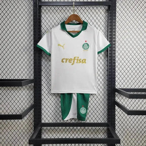 "Camisa Palmeiras Away 24/25 - Torcedor Infantil Branca - Netmantos"