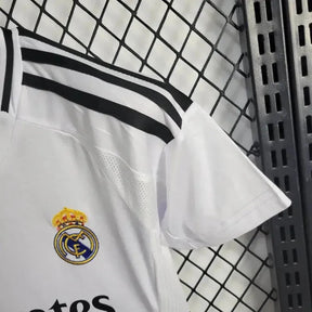 "Camisa Real Madrid Home 24/25 - Torcedor Infantil Branca - Netmantos"