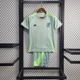 "Camisa México Away 24/25 - Torcedor Infantil Verde - Netmantos"