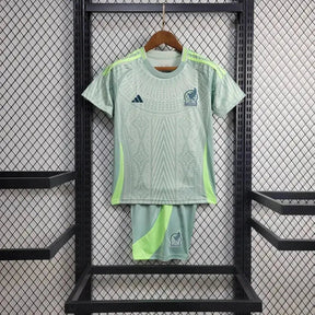 "Camisa México Away 24/25 - Torcedor Infantil Verde - Netmantos"