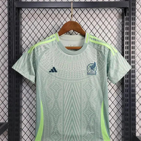 "Camisa México Away 24/25 - Torcedor Infantil Verde - Netmantos"