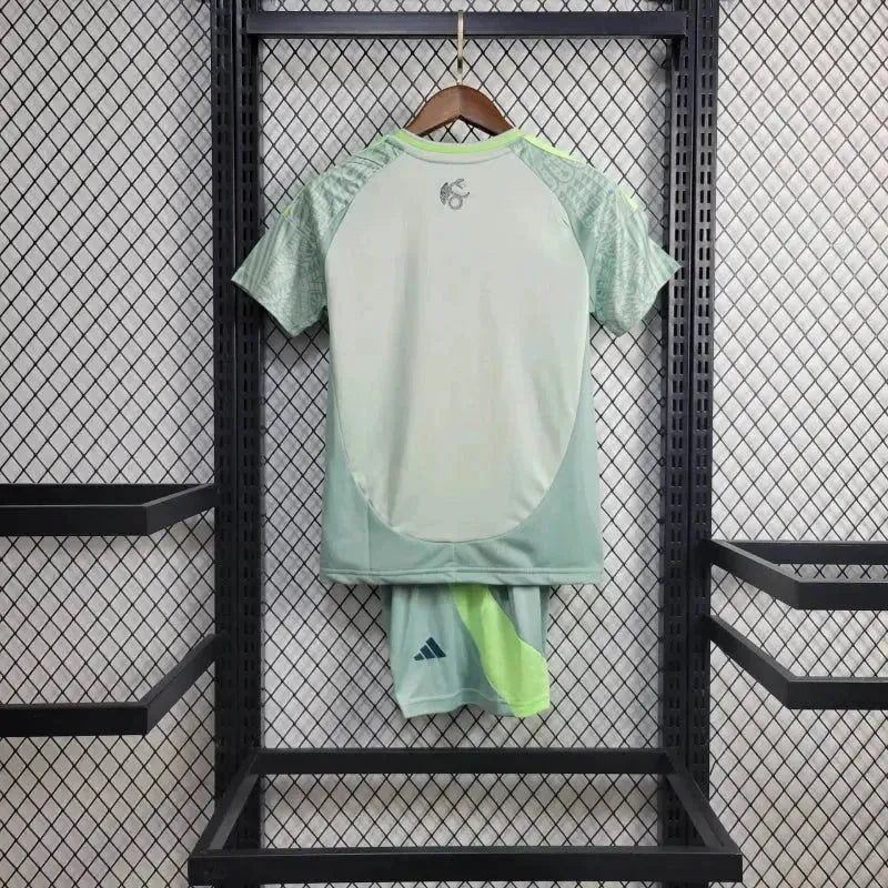 "Camisa México Away 24/25 - Torcedor Infantil Verde - Netmantos"