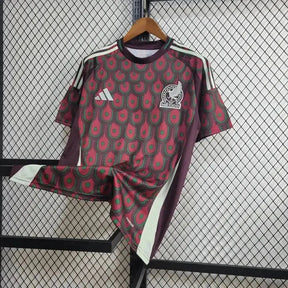 "Camisa México Home 24/25 - Torcedor Masculina Vermelha - Netmantos"