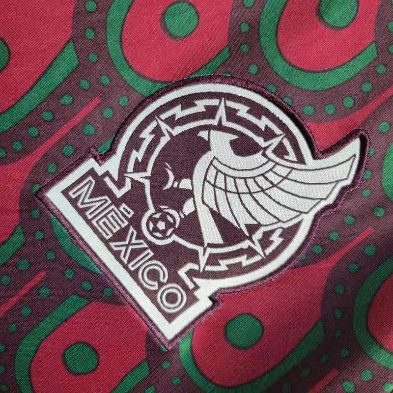 "Camisa México Home 24/25 - Torcedor Masculina Vermelha - Netmantos"