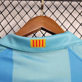 "Camisa Barcelona Retrô Away 07/08 - Torcedor Masculina Azul - Netmantos"