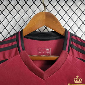"Camisa Bélgica Home 24/25 - Torcedor Masculina Vermelha - Netmantos"