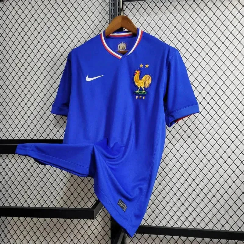 "Camisa França Home 24/25 - Torcedor Masculina Azul - Netmantos"