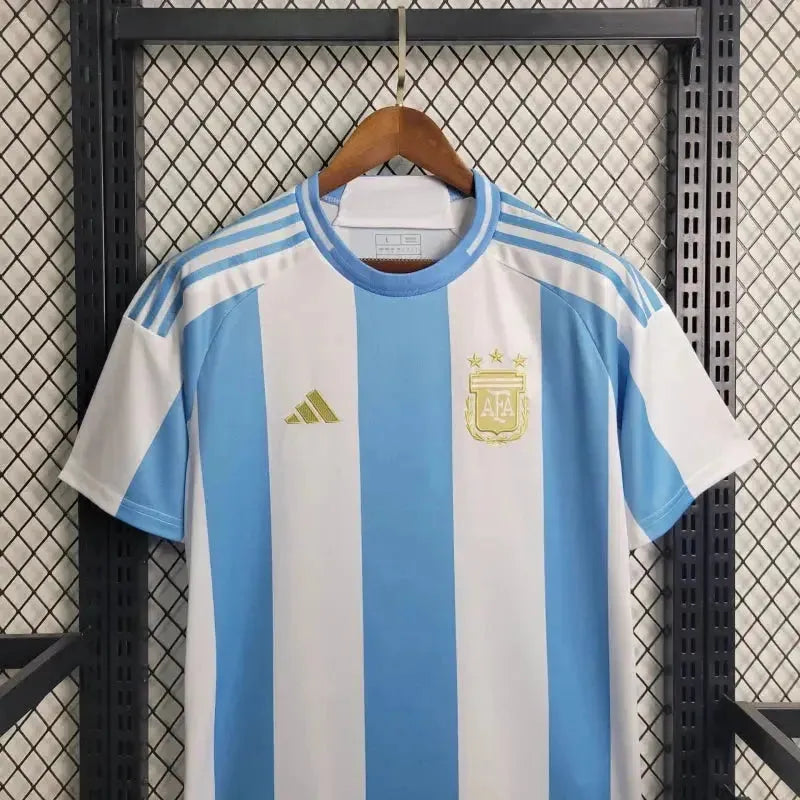 "Camisa Argentina Home 24/25 - Torcedor Masculina - Netmantos"