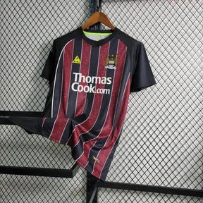 "Camisa Manchester City Retrô Away 08/09 - Torcedor Masculina Preta - Netmantos"