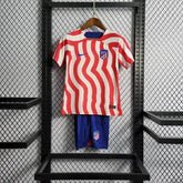 "Camisa Atlético de Madrid Home 22/23 - Torcedor Infantil - Netmantos"