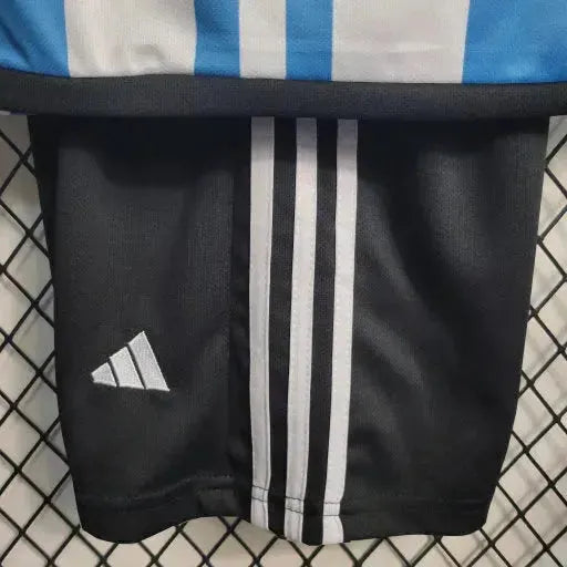 "Camisa Argentina Home III 22/23 - Torcedor Infantil Azul e Branca - Netmantos"