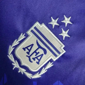 "Camisa Argentina Away III 22/23 - Torcedor Infantil Roxa - Netmantos"