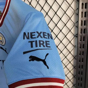 "Camisa Manchester City Home 22/23 - Torcedor Infantil Azul - Netmantos"