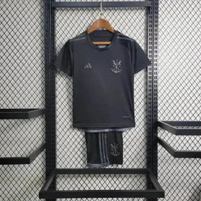 "Camisa Flamengo Third Away 23/24 - Torcedor Infantil  Refletiva Preta - Netmantos"