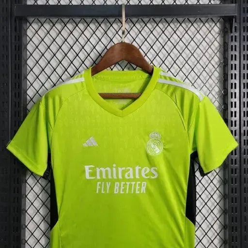 "Camisa Real Madrid Goleiro 23/24 - Torcedor Infantil Verde - Netmantos"