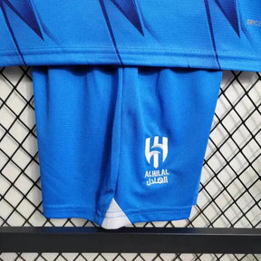"Camisa Al-Hilal Home 23/24 - Torcedor Infantil Azul - Netmantos"