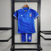 "Camisa Itália Home 24/25 - Torcedor Infantil Azul - Netmantos"