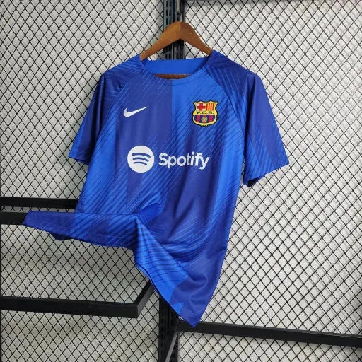 "Camisa Barcelona Treino 23/24 - Torcedor Masculina Azul - Netmantos"