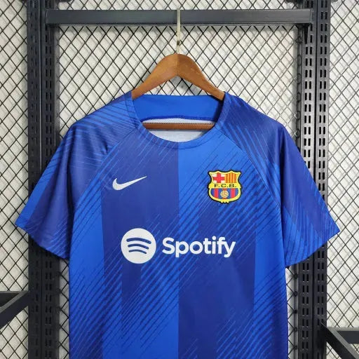 "Camisa Barcelona Treino 23/24 - Torcedor Masculina Azul - Netmantos"