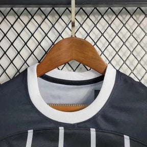 "Camisa Timão Away 23/24 - Torcedor Infantil Preta - Netmantos"