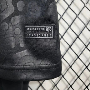 "Camisa Brasil Leopardo 22/23 - Torcedor Infantil Preta e Verde - Netmantos"